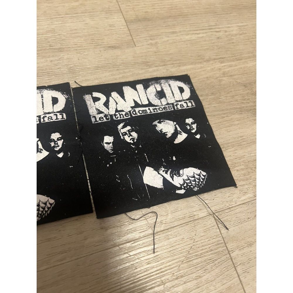 Rancid Let the Dominoes Fall 2009‎ Official Tour Promo Patches Patch 3 Pack - Picture 5 of 8